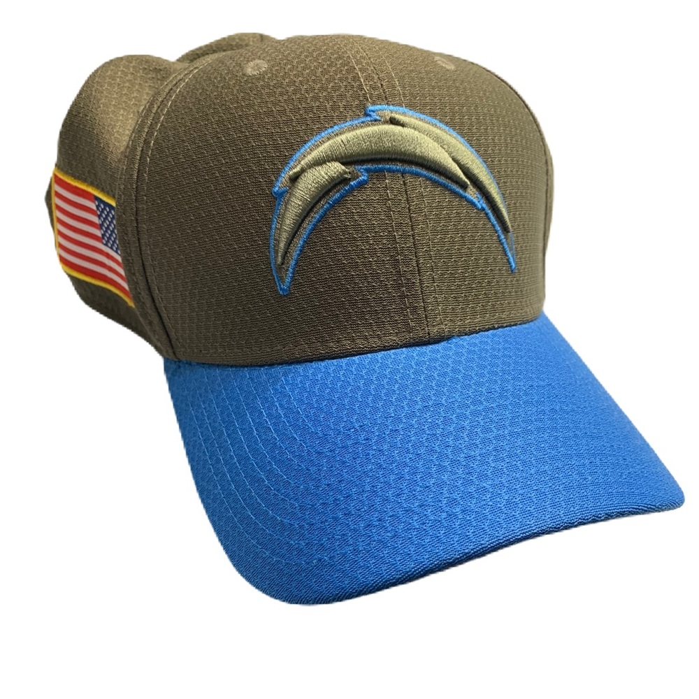 Men's New Era Los Angeles Chargers Salute To Service 39THIRTY Flex Hat -…